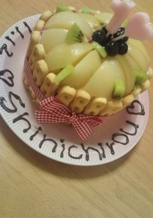 １歳のお誕生日ケ-キ-レシピのメイン写真