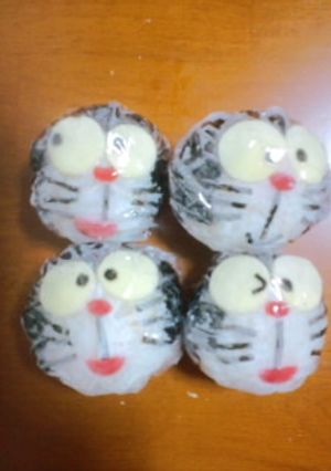 簡単キャラ弁ドラえもんおにぎり-レシピのメイン写真