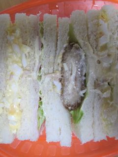 サンドイッチ(^^)弁当用-レシピのメイン写真
