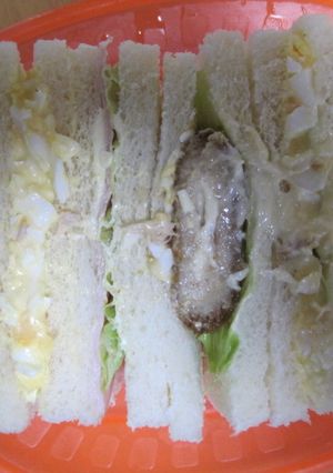 サンドイッチ（＾＾）弁当用-レシピのメイン写真