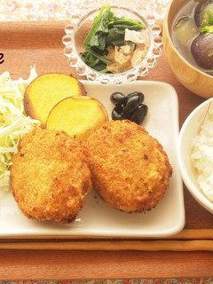 さつまいも×じゃがいもMIXコロッケ-レシピのメイン写真