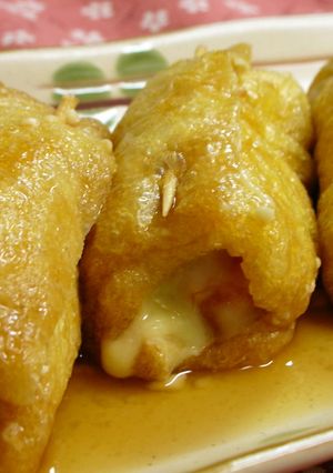 チーちくウィンのあげ巻き煮-レシピのメイン写真