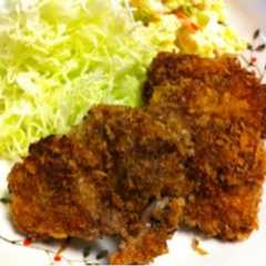 รูปของ ★簡単★豚コマで一口トンカツ
