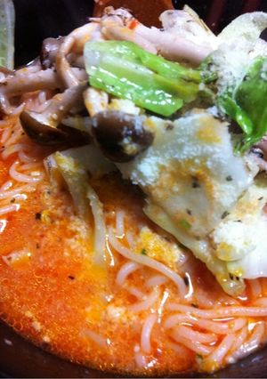 うまかっちゃんでトマトラーメン！！！-レシピのメイン写真
