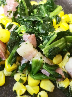 給食大好きほうれん草ソテー-レシピのメイン写真