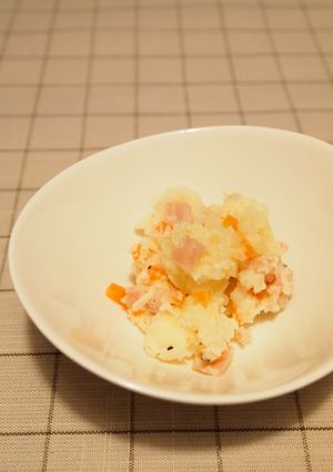 *シリコンスチーマーでポテトサラダ♡*-レシピのメイン写真