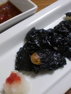 牡蠣の磯辺焼き おろしポン酢添え-レシピのメイン写真