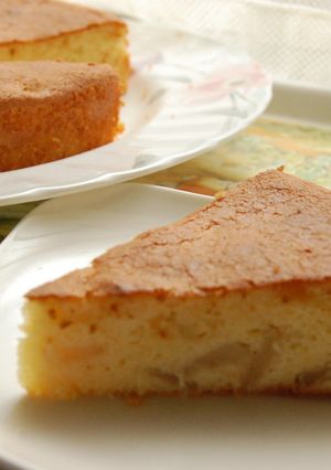 贅沢？リンゴのバターケーキ-レシピのメイン写真