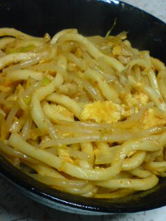 風邪予防!辛い焼きうどん-レシピのメイン写真