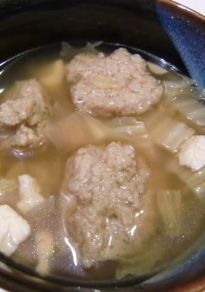 ホッケのすり身汁-レシピのメイン写真