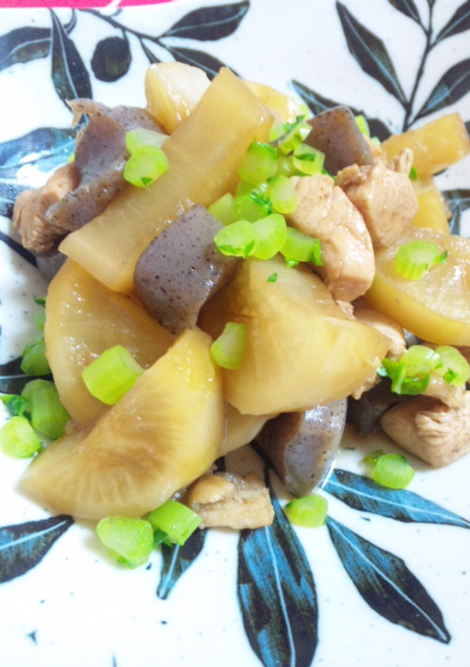 ほっこり〜な♪鶏と大根の煮物♪-レシピのメイン写真