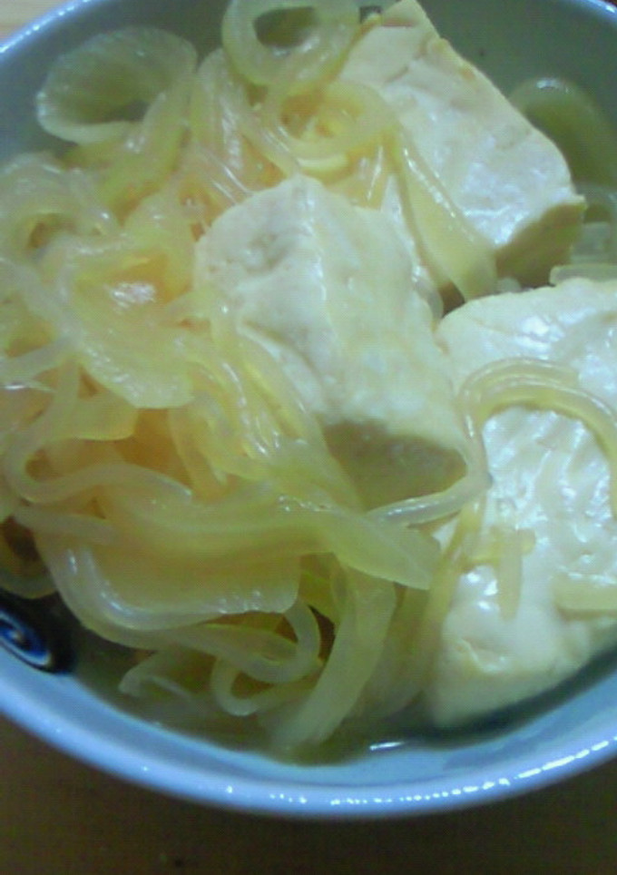 簡単ヘルシー☆あっさり和風の煮豆腐-レシピのメイン写真