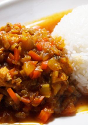 セロリのつぶつぶカレー-レシピのメイン写真