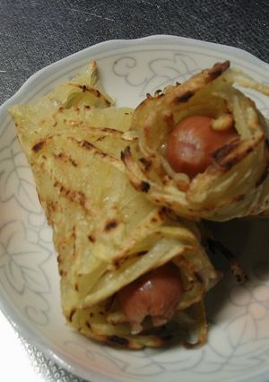 ソーセージのハッシュポテト巻き-レシピのメイン写真