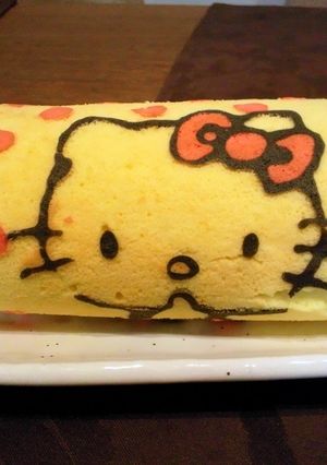 デコロールケーキ-レシピのメイン写真