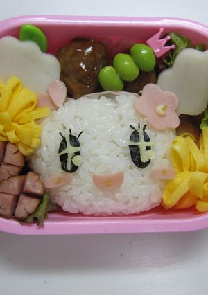 たまごっち☆　ラブリンの可愛いお弁当　☆-レシピのメイン写真