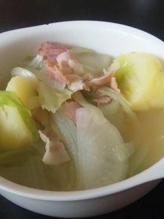 ゴロゴロ野菜の食べるスープ-レシピのメイン写真