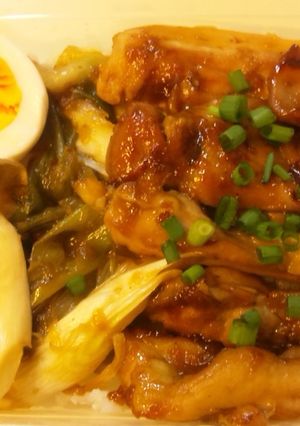 お弁当に!簡単ヘルシー鶏照り焼き-レシピのメイン写真