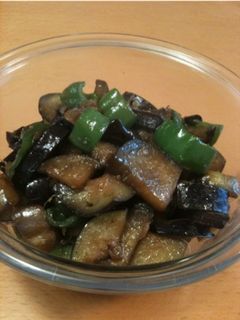 なすとピーマンのしょうが焼き-レシピのメイン写真