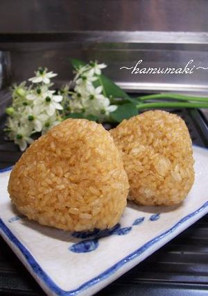 トースター使用！残ったご飯で焼きおにぎり-レシピのメイン写真