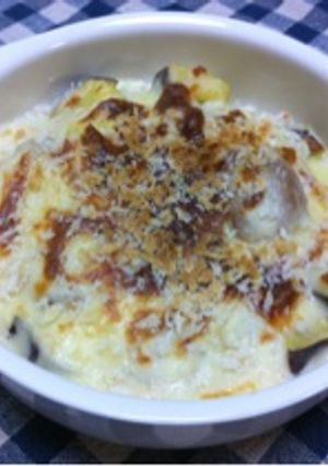 さつまいもとチキンのクリーミーグラタン☆-レシピのメイン写真