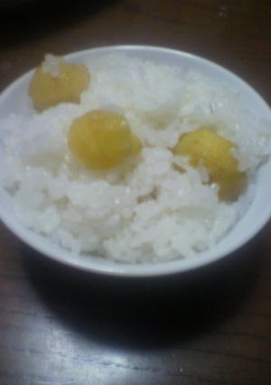 タカラ本みりんを使って★もっちもち栗ご飯-レシピのメイン写真