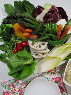 野菜いっぱい バーニャカウダーソースで-レシピのメイン写真