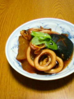 みりんでイカと大根の煮物-レシピのメイン写真