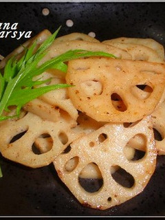 風味もいい♪れんこんのオイスターきんぴら-レシピのメイン写真