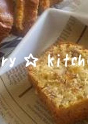 ＨＭで『柿と胡桃のパウンドケーキ』-レシピのメイン写真