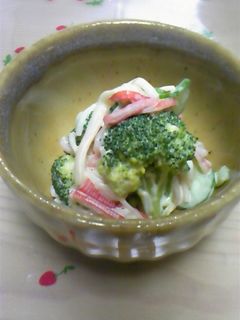 蟹カマとブロッコリーのマヨから和え★-レシピのメイン写真
