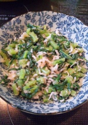 大根葉の炒め物-レシピのメイン写真