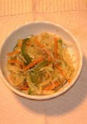 残り物野菜の中華風サラダ-レシピのメイン写真