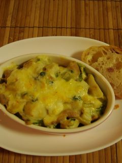 里いもと白菜の豆乳グラタン-レシピのメイン写真