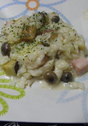 サツマイモご飯でリゾット-レシピのメイン写真