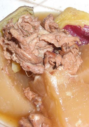 大根と豚肉の中華風煮物-レシピのメイン写真