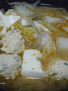 ひとり鍋♪味噌チゲ風味-レシピのメイン写真