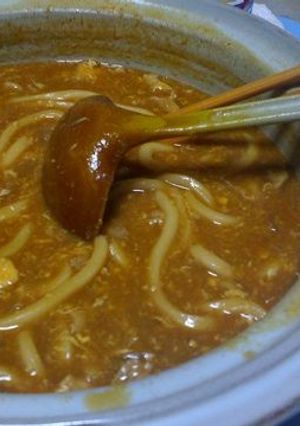 だし風味カレーうどん-レシピのメイン写真