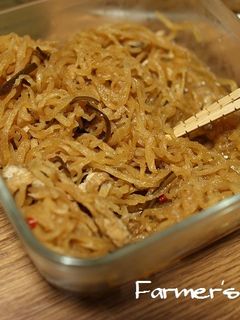 【農家のレシピ】切り干し大根の煮物-レシピのメイン写真