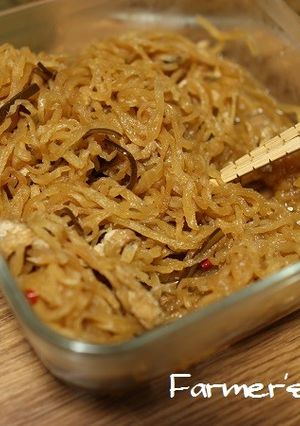 【農家のレシピ】切り干し大根の煮物-レシピのメイン写真