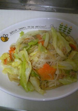 節約!郷土料理 油そうめん-レシピのメイン写真