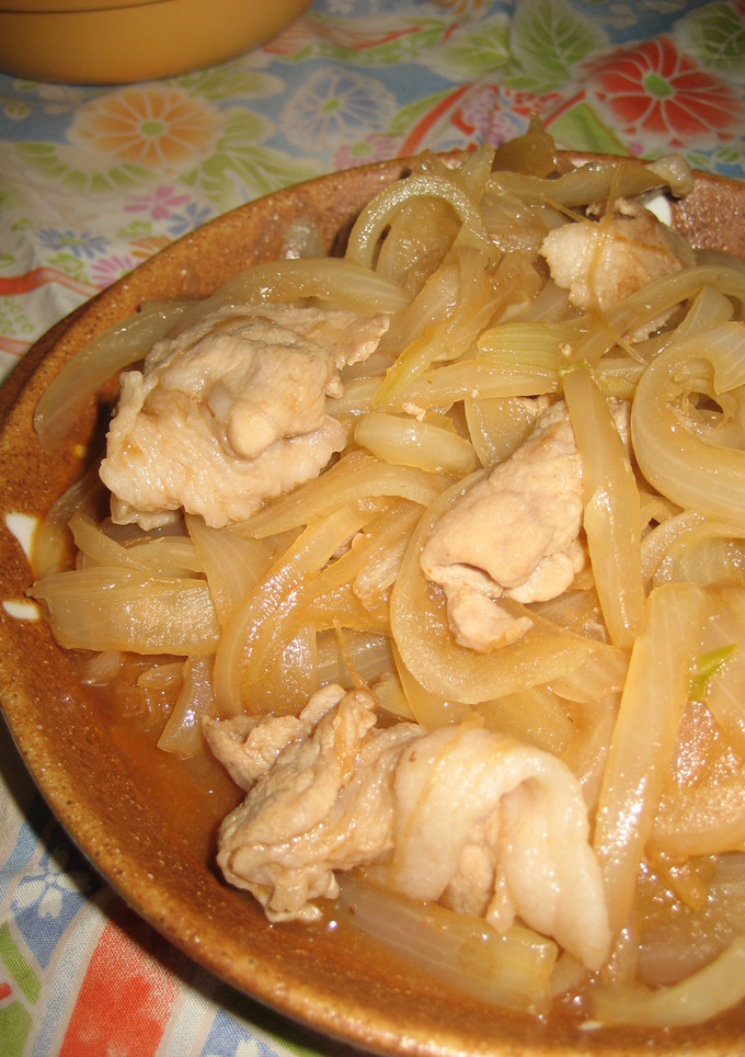 甘めが好き！玉ねぎと豚肉炒め-レシピのメイン写真