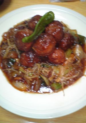 中華名菜の甘酢肉だんご-レシピのメイン写真
