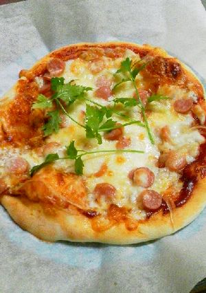 朝に作って夜に焼く☆簡単ふかふかピザ生地-レシピのメイン写真