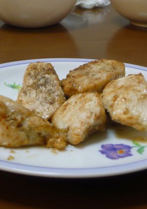 塗って焼くだけ☆鶏胸肉のピリ辛マヨ焼き-レシピのメイン写真