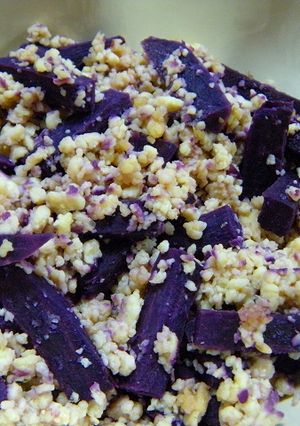 むらさき芋の豆腐和え☆-レシピのメイン写真