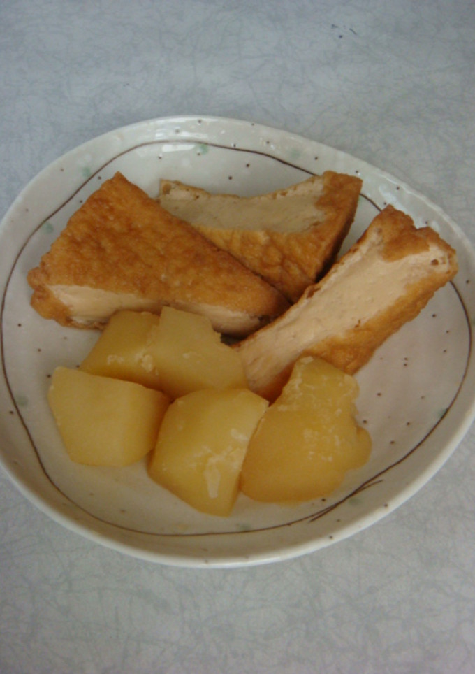 ササッと簡単！うちの厚揚げの煮物-レシピのメイン写真