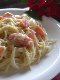 鮭のクリームパスタ♪-レシピのメイン写真