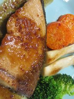 鰤と温野菜のマスタードソース-レシピのメイン写真