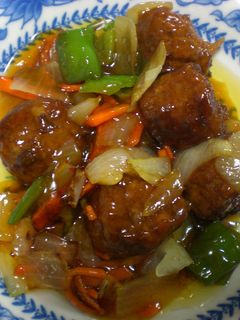 肉だんごと野菜の甘酢炒め-レシピのメイン写真
